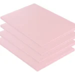Bloques de tallado de goma rosa Linóleo x4