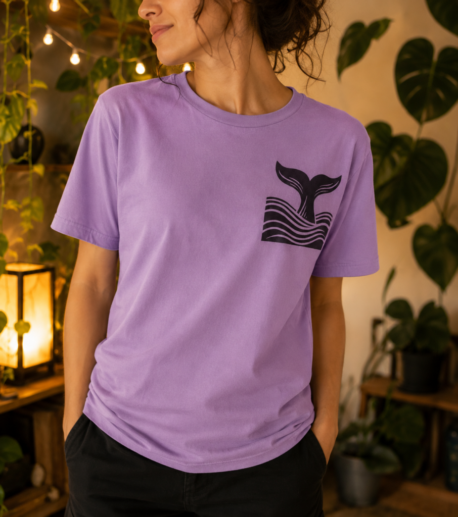 Camiseta del mar — color Lila