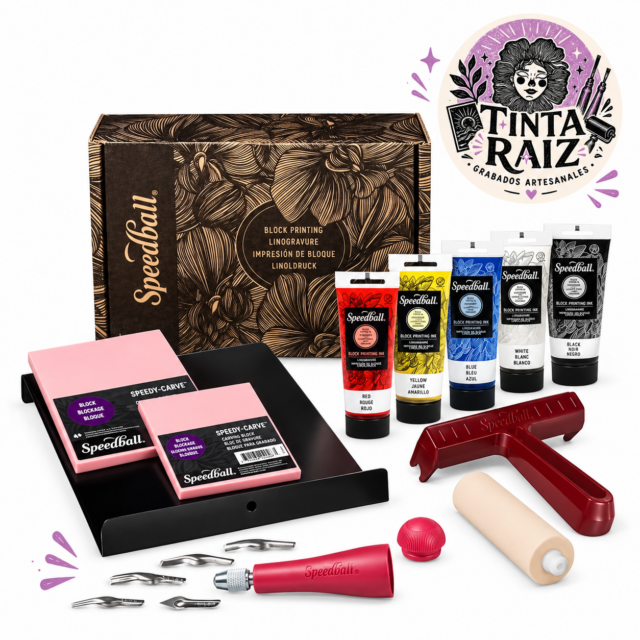 Kit de impresión de bloques Speedball Deluxe
