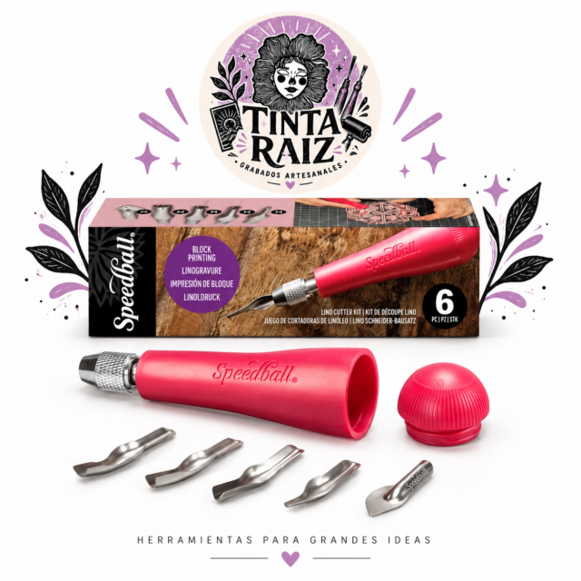 Gubias Speedball para linograbado