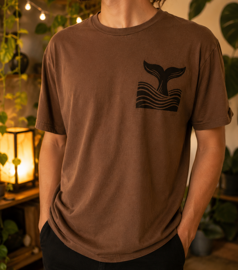 Camiseta del mar — color Café
