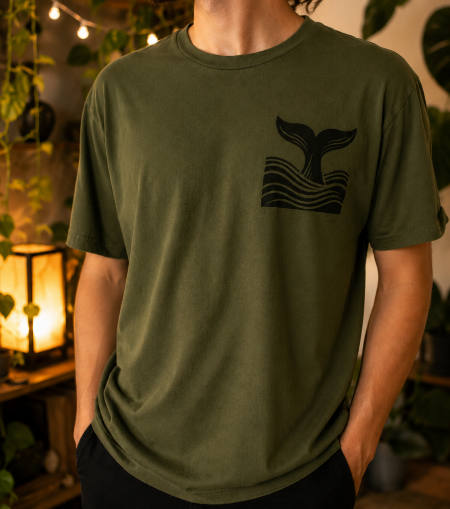 Camiseta del mar — color Verde