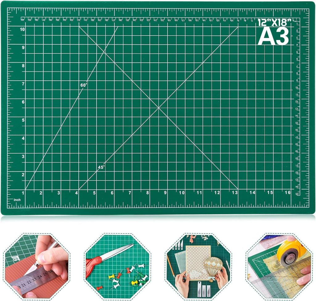 Base de corte autorreparable Anezus 12×18″ para taller