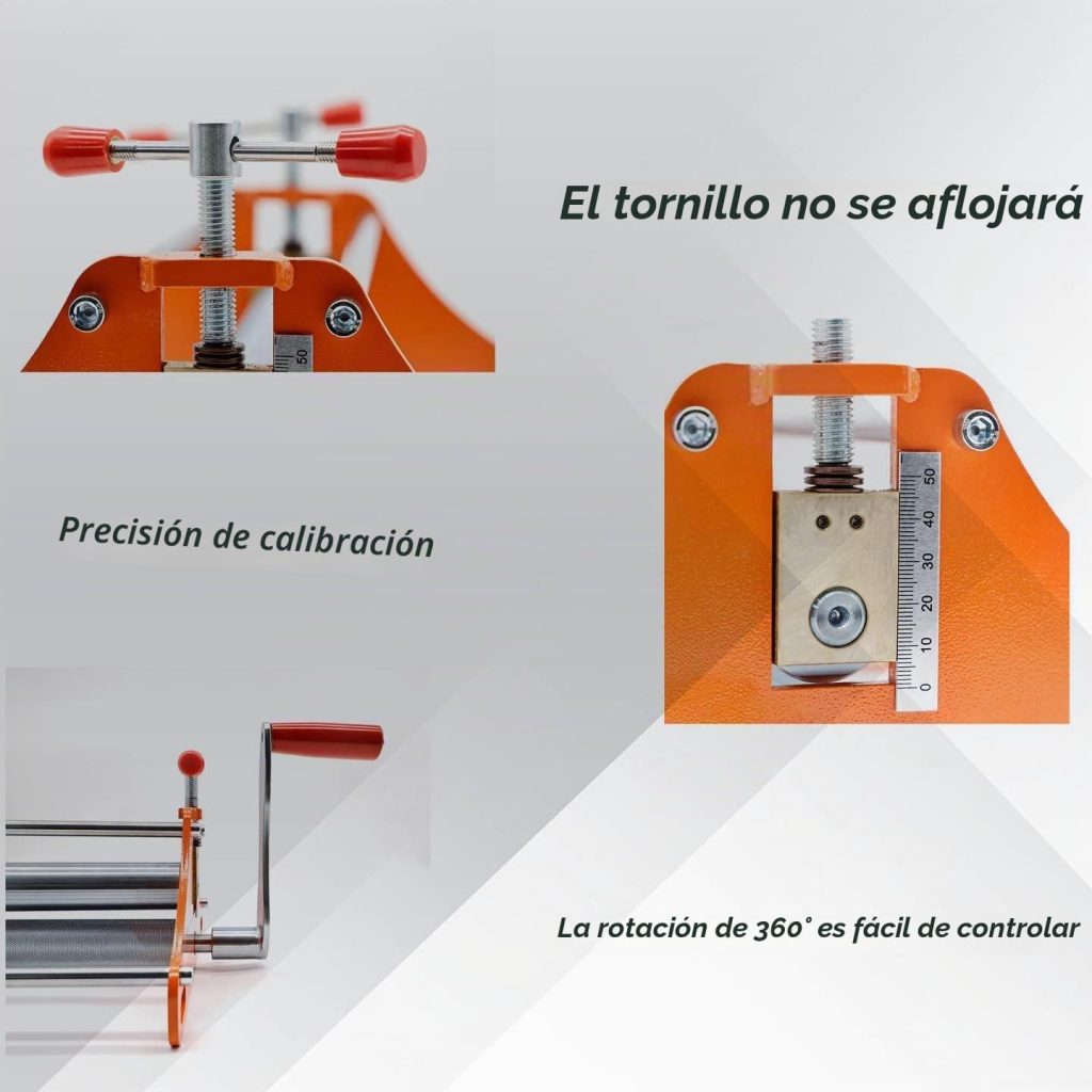 Prensa de grabado JIAYOFWCHI de estructura metálica - detalle 4
