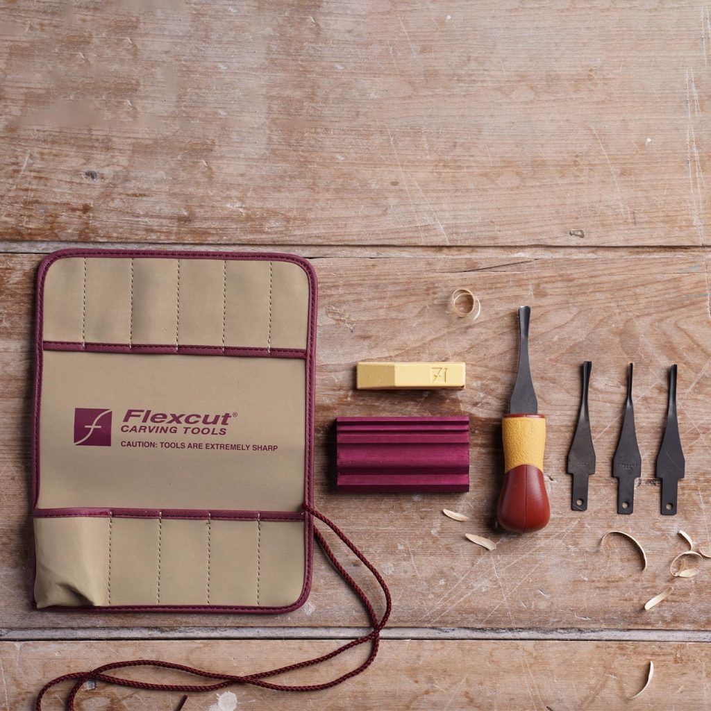 Set FLEXCUT SK130 para linograbado y grabado en relieve - detalle 4